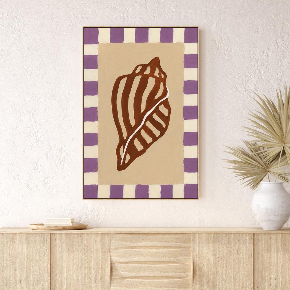 Beach Shell-by-Lady Hana-wall-art-print-canvas-poster-framed-Gioia