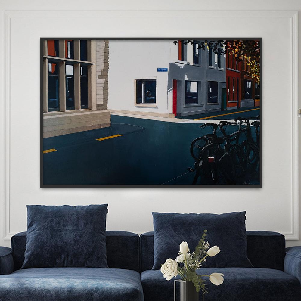 Bergstraat-by-Nigel Bailey Original Art-wall-art-print-canvas-poster-framed-Gioia