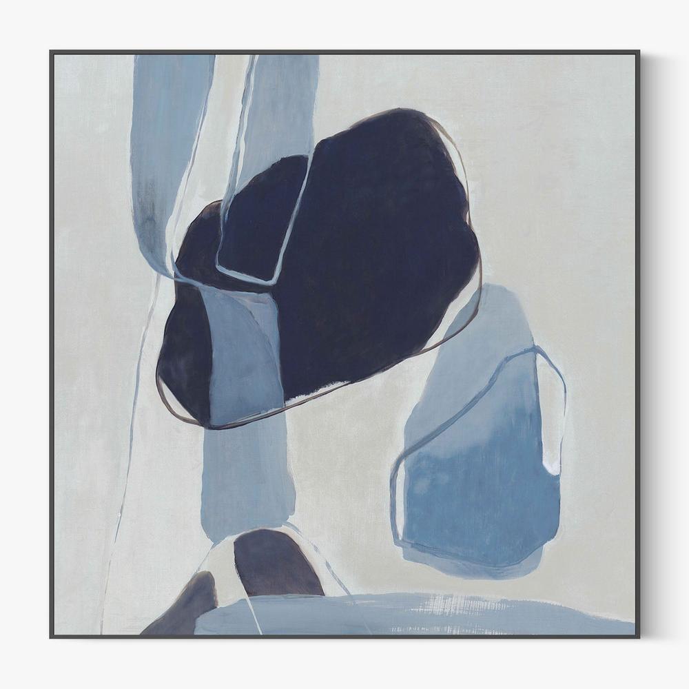 Blue Interaction Pass, Style A-by-Jacob Q-wall-art-print-canvas-poster-framed-Gioia