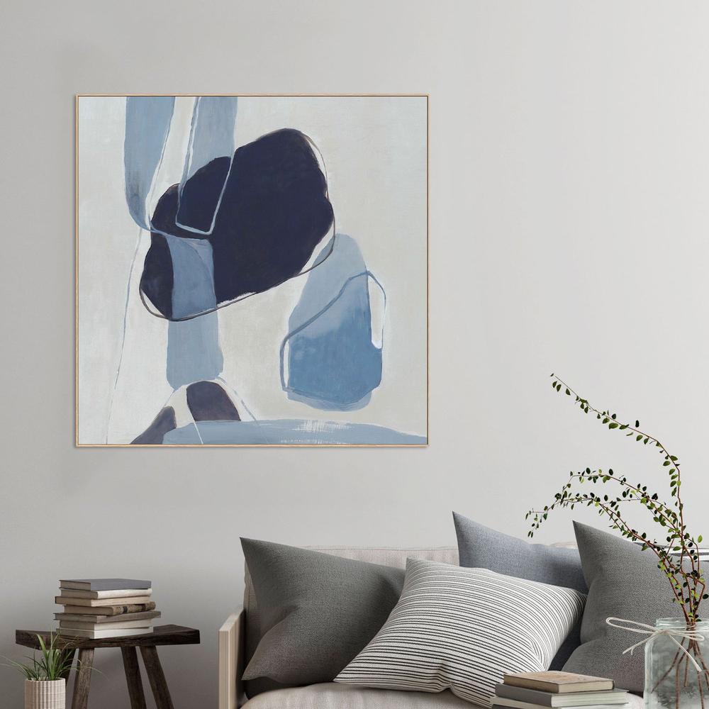 Blue Interaction Pass, Style A-by-Jacob Q-wall-art-print-canvas-poster-framed-Gioia