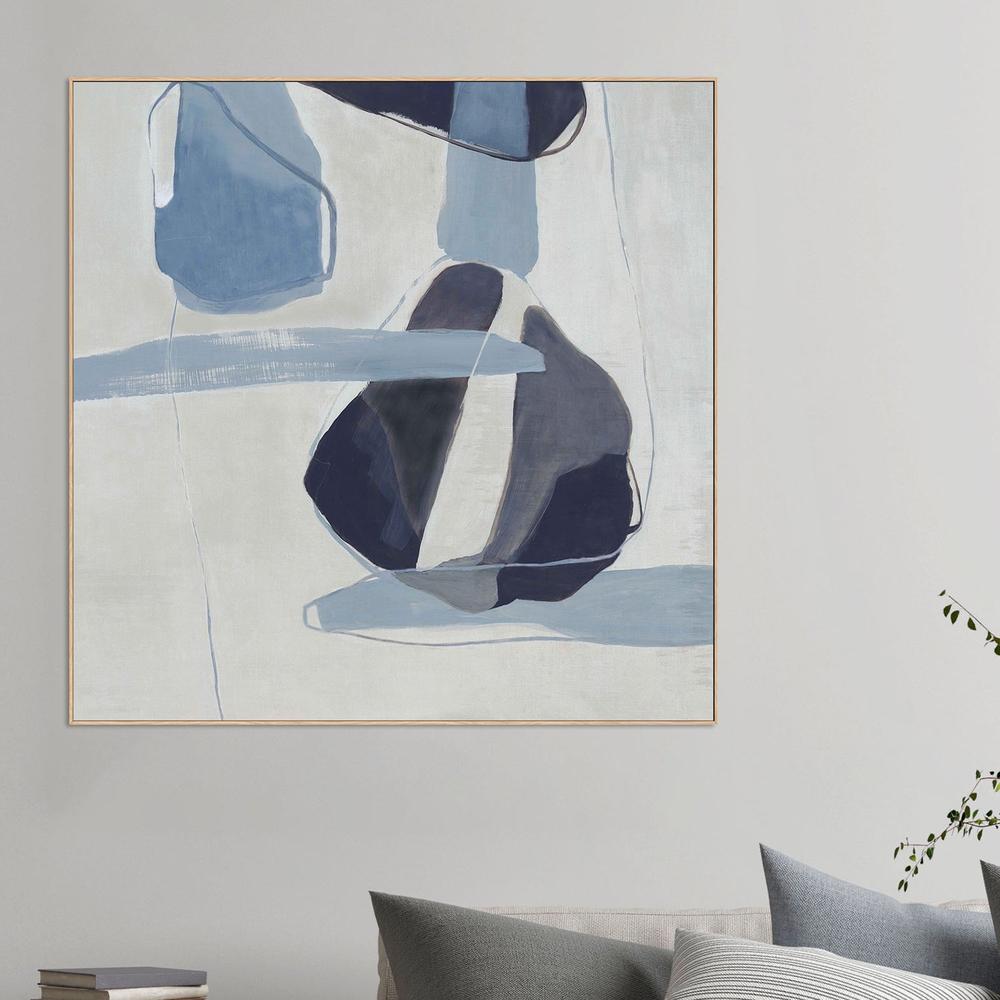 Blue Interaction Pass, Style B-by-Jacob Q-wall-art-print-canvas-poster-framed-Gioia
