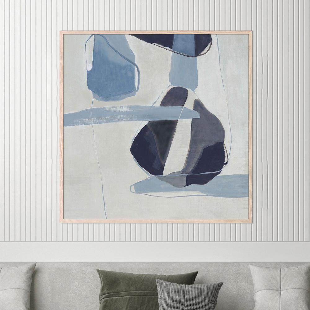 Blue Interaction Pass, Style B-by-Jacob Q-wall-art-print-canvas-poster-framed-Gioia