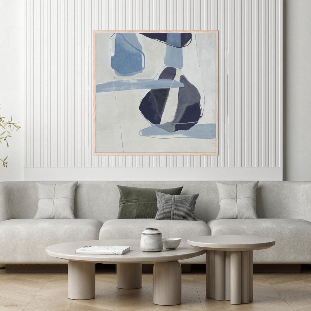 Blue Interaction Pass, Style B-by-Jacob Q-wall-art-print-canvas-poster-framed-Gioia
