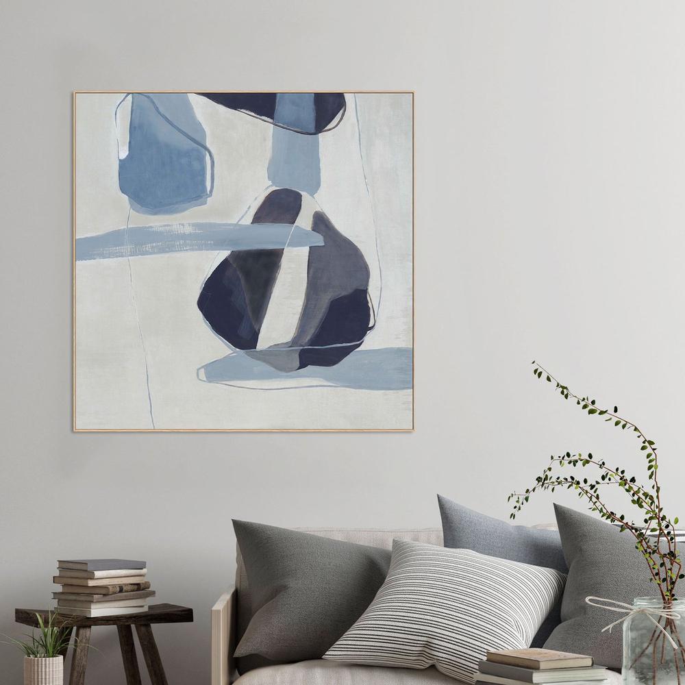 Blue Interaction Pass, Style B-by-Jacob Q-wall-art-print-canvas-poster-framed-Gioia