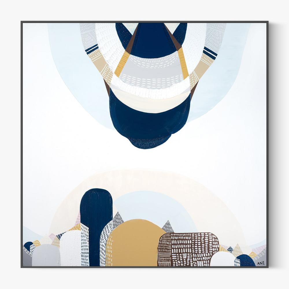 blue mountains, Style B-by-Ani Ipradjian-wall-art-print-canvas-poster-framed-Gioia