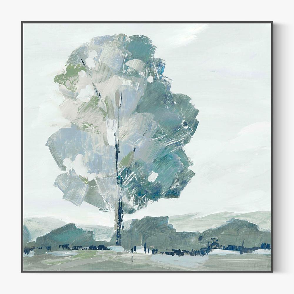 Blue Tree Forest, Style A-by-Lera-wall-art-print-canvas-poster-framed-Gioia