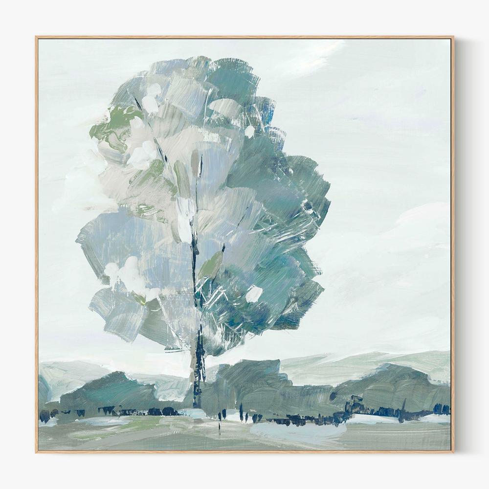 Blue Tree Forest, Style A-by-Lera-wall-art-print-canvas-poster-framed-Gioia