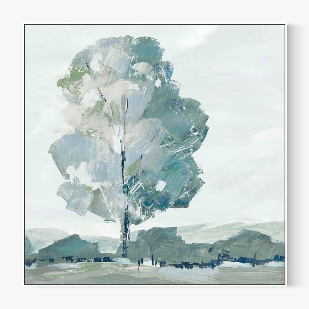 Blue Tree Forest, Style A-by-Lera-wall-art-print-canvas-poster-framed-Gioia