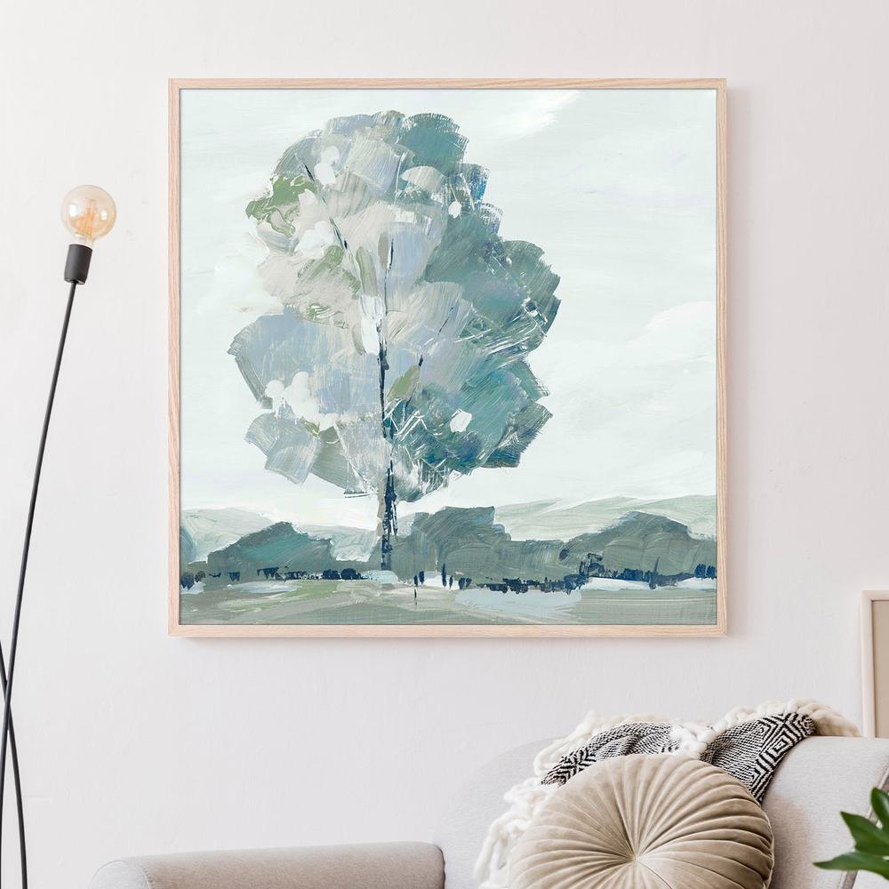 Blue Tree Forest, Style A-by-Lera-wall-art-print-canvas-poster-framed-Gioia