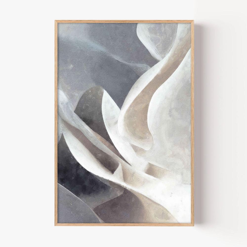 Blur of Becoming, Style A-by-Nina Blue-wall-art-print-canvas-poster-framed-Gioia