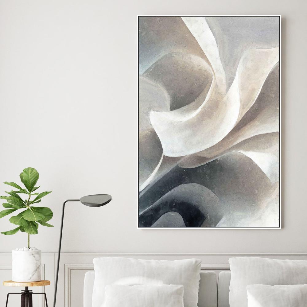 Blur of Becoming, Style B-by-Nina Blue-wall-art-print-canvas-poster-framed-Gioia