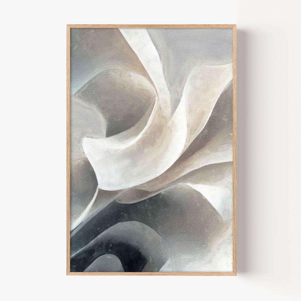 Blur of Becoming, Style B-by-Nina Blue-wall-art-print-canvas-poster-framed-Gioia