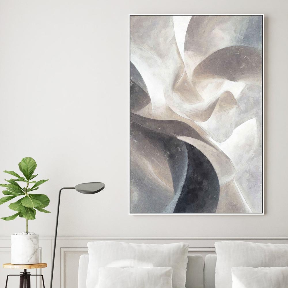 Blur of Becoming, Style C-by-Nina Blue-wall-art-print-canvas-poster-framed-Gioia