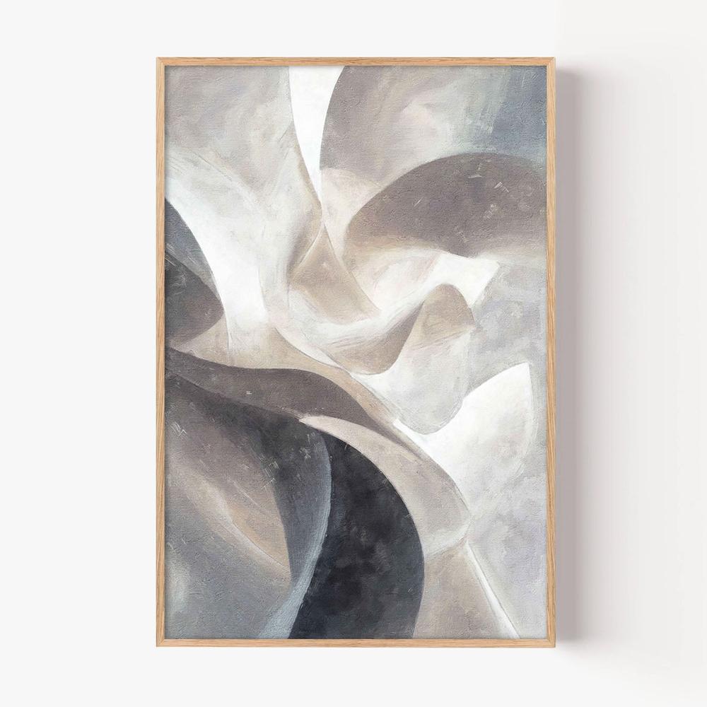 Blur of Becoming, Style C-by-Nina Blue-wall-art-print-canvas-poster-framed-Gioia