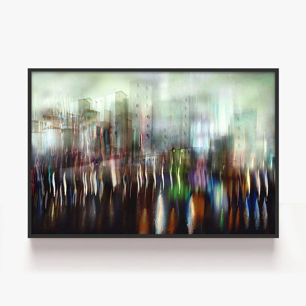 Blurred City Reflections-by-Christina Sillen-wall-art-print-canvas-poster-framed-Gioia