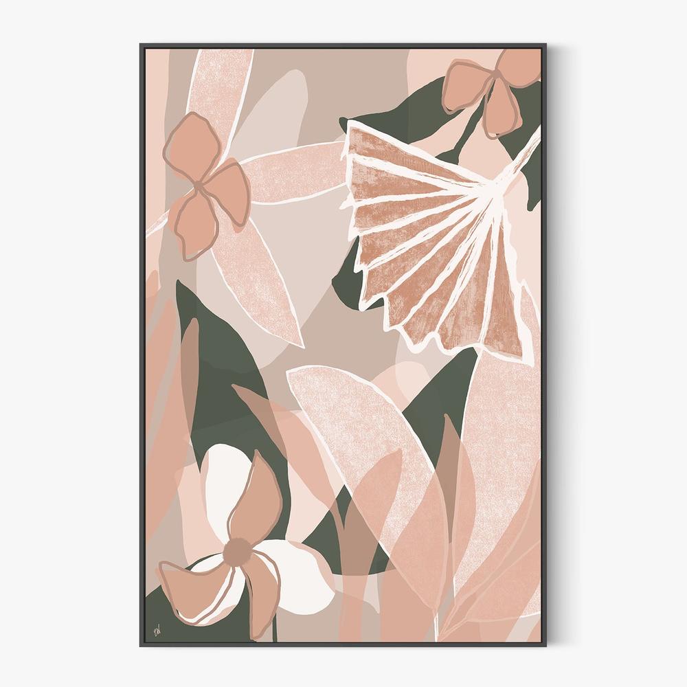 Blush And Bloom-by-Carrie Welsh-wall-art-print-canvas-poster-framed-Gioia