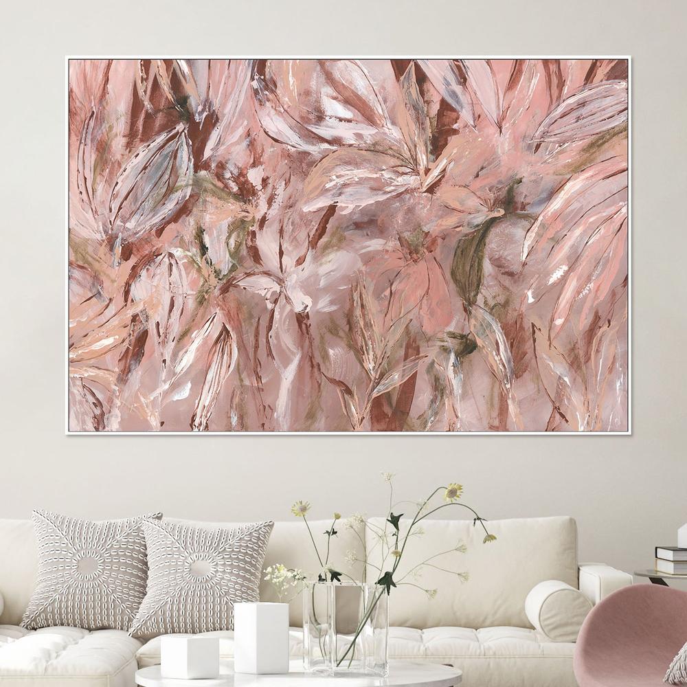Blush tropics-by-Carrie Welsh-wall-art-print-canvas-poster-framed-Gioia