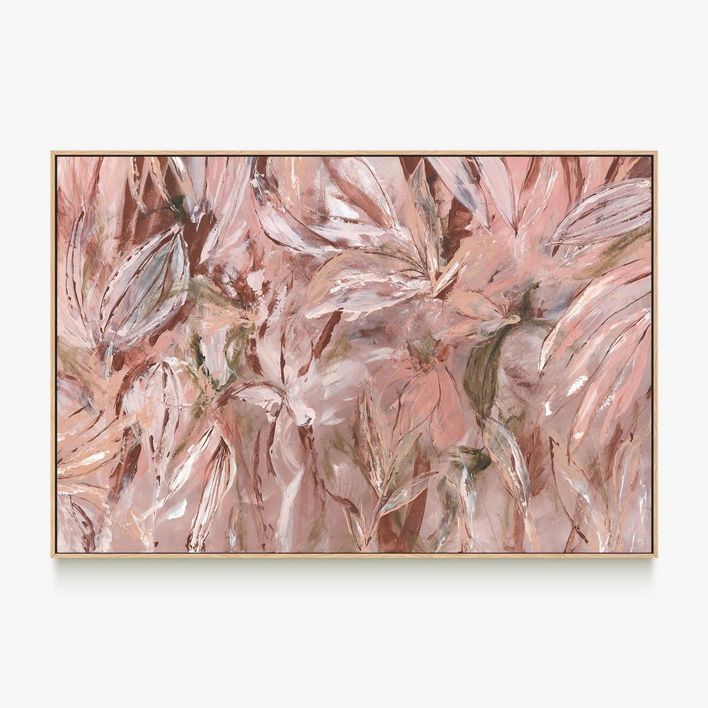 Blush tropics-by-Carrie Welsh-wall-art-print-canvas-poster-framed-Gioia