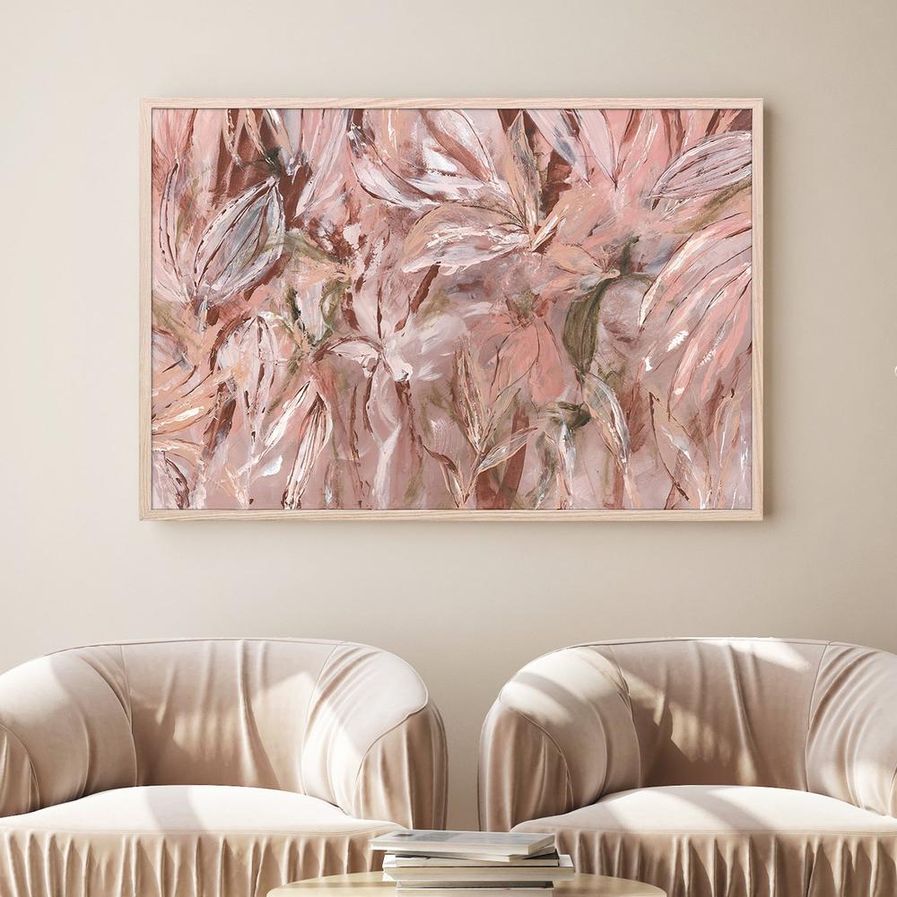 Blush tropics-by-Carrie Welsh-wall-art-print-canvas-poster-framed-Gioia