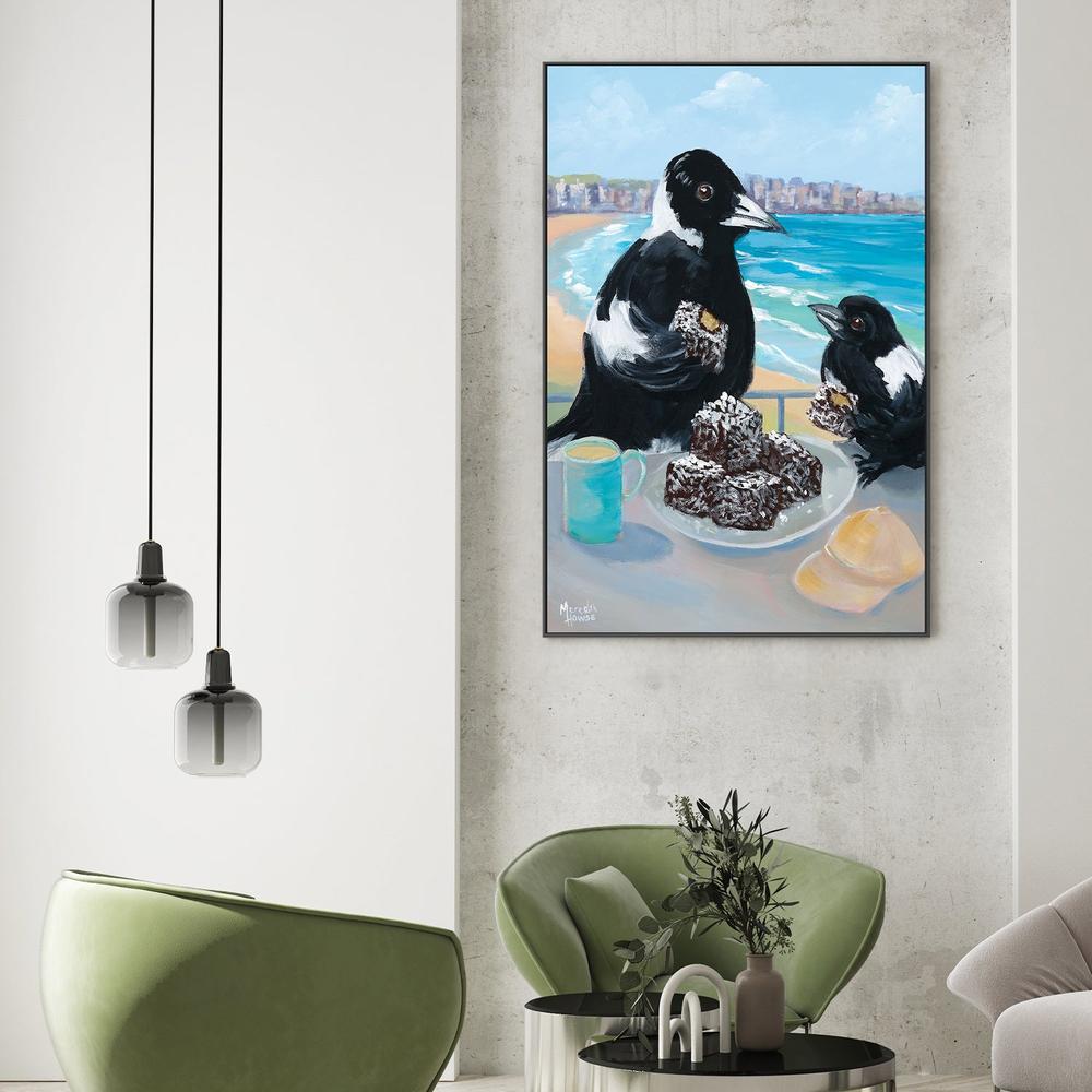 Bondi Lamington-by-Meredith Howse-wall-art-print-canvas-poster-framed-Gioia