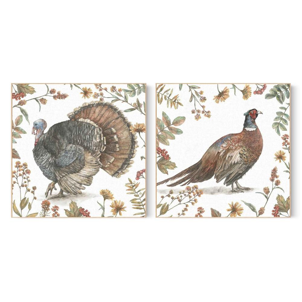 Bountiful Harvest, Style A & B, Set Of 2-by-Leslie Trimbach-wall-art-print-canvas-poster-framed-Gioia
