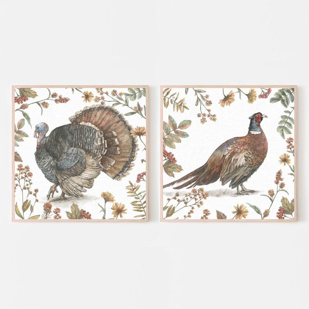 Bountiful Harvest, Style A & B, Set Of 2-by-Leslie Trimbach-wall-art-print-canvas-poster-framed-Gioia