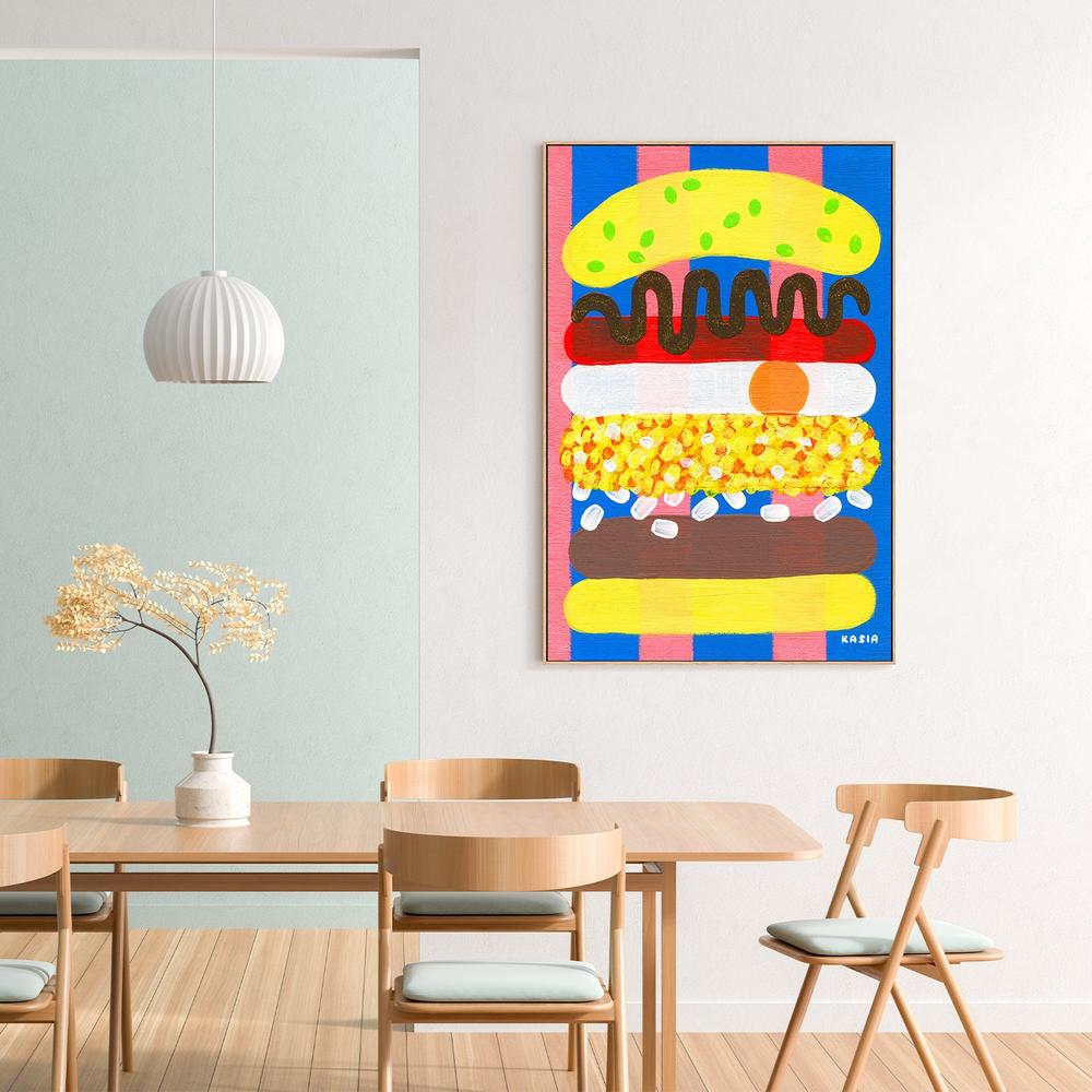 Breakfast Pop-by-Kasia Amanda-wall-art-print-canvas-poster-framed-Gioia