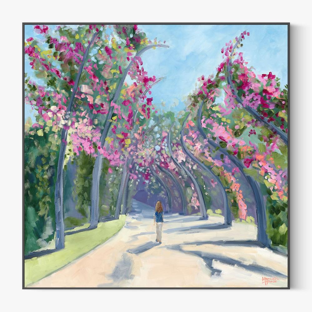 Brisbane Southbank-by-Meredith Howse-wall-art-print-canvas-poster-framed-Gioia