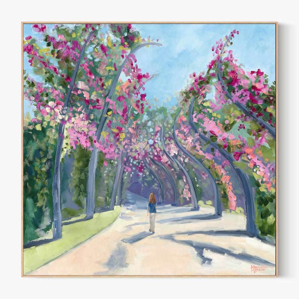 Brisbane Southbank-by-Meredith Howse-wall-art-print-canvas-poster-framed-Gioia