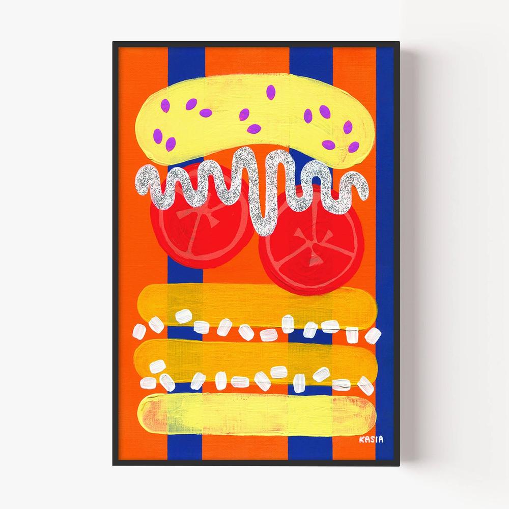 Buns Of Fun-by-Kasia Amanda-wall-art-print-canvas-poster-framed-Gioia