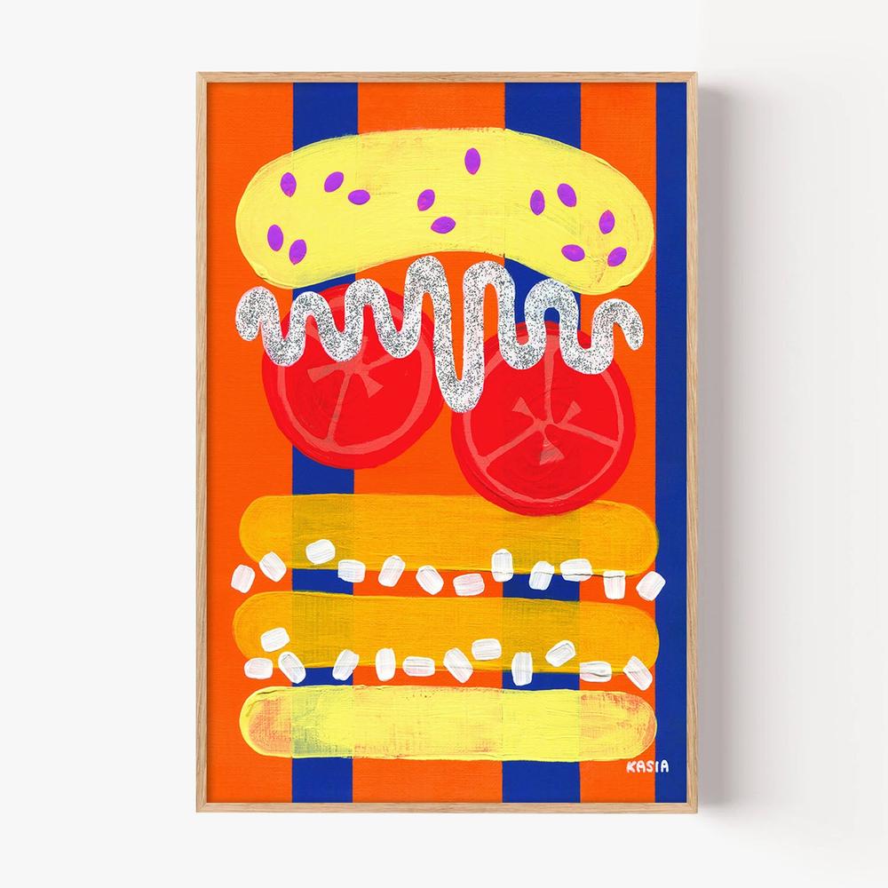Buns Of Fun-by-Kasia Amanda-wall-art-print-canvas-poster-framed-Gioia