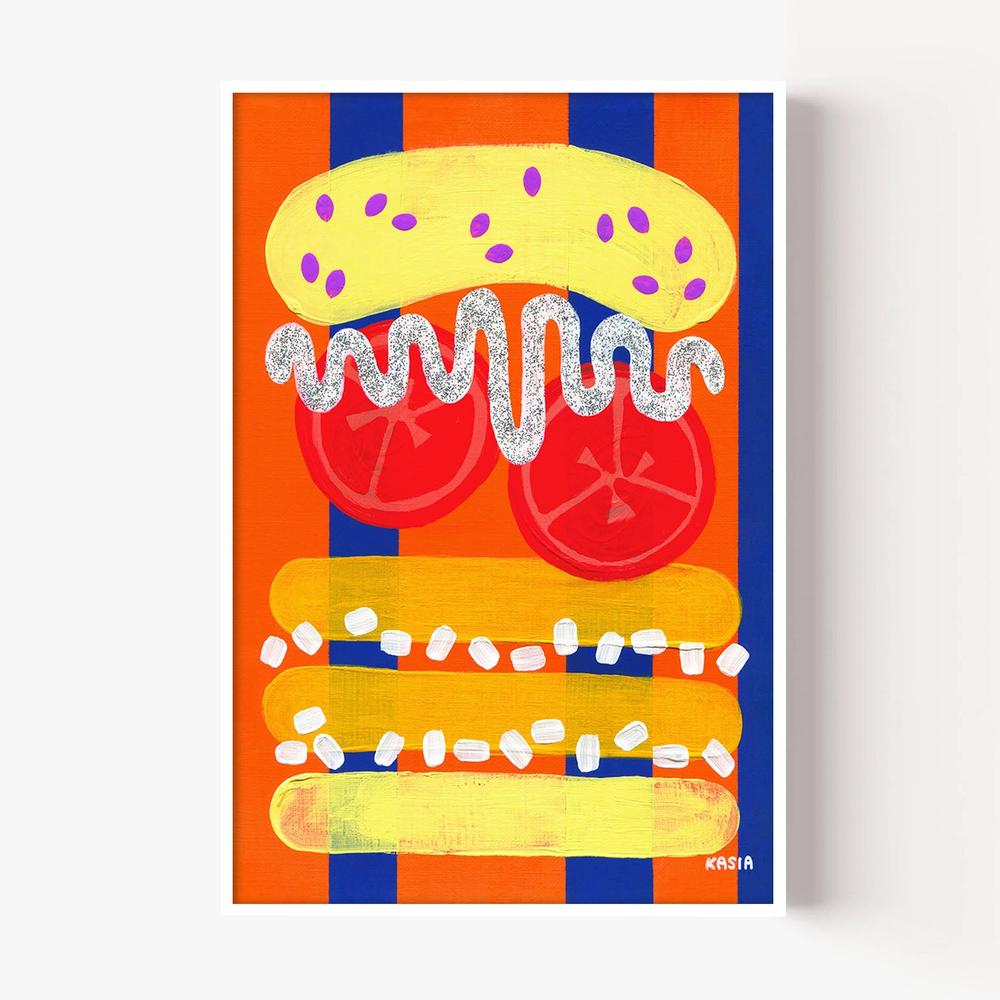 Buns Of Fun-by-Kasia Amanda-wall-art-print-canvas-poster-framed-Gioia