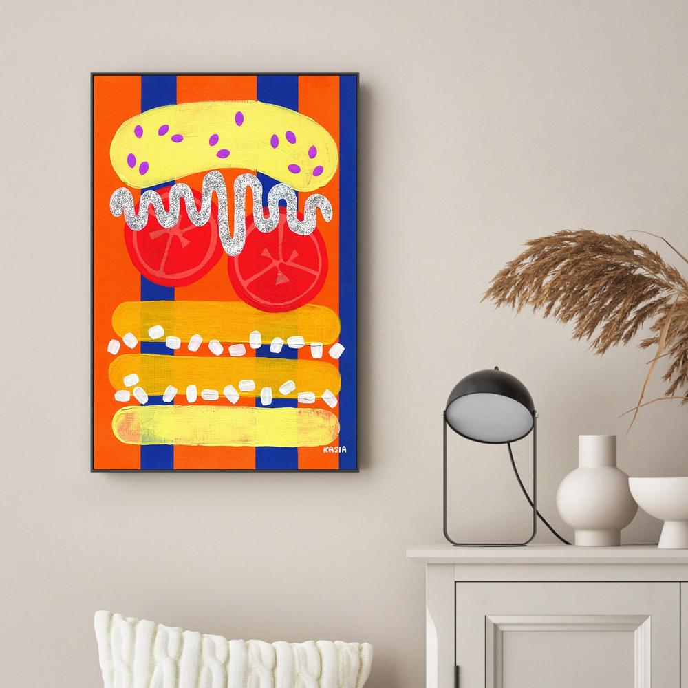Buns Of Fun-by-Kasia Amanda-wall-art-print-canvas-poster-framed-Gioia