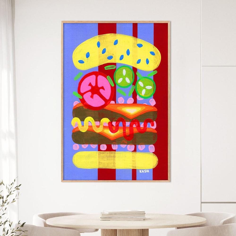 Burgundy Darling-by-Kasia Amanda-wall-art-print-canvas-poster-framed-Gioia