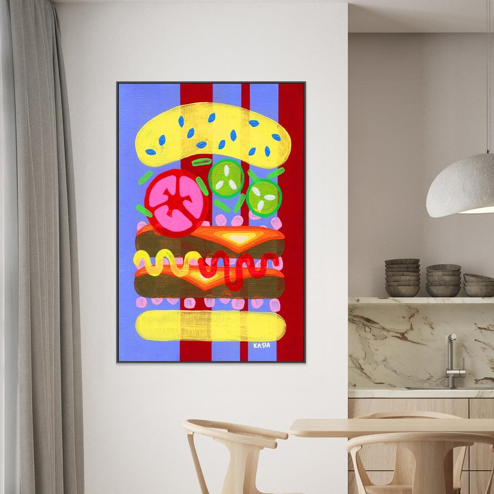 Burgundy Darling-by-Kasia Amanda-wall-art-print-canvas-poster-framed-Gioia