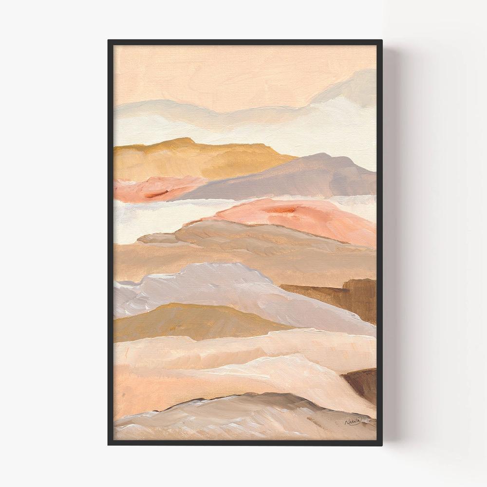 Burnt Horizon, Style A-by-Nikita Jariwala-wall-art-print-canvas-poster-framed-Gioia
