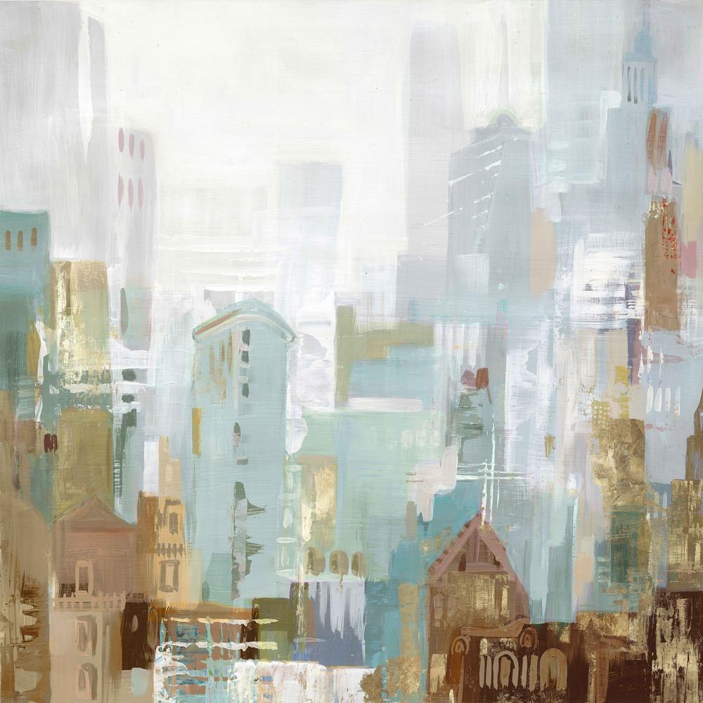 Bustle City, Style A & B, Set Of 2-by-Lera-wall-art-print-canvas-poster-framed-Gioia