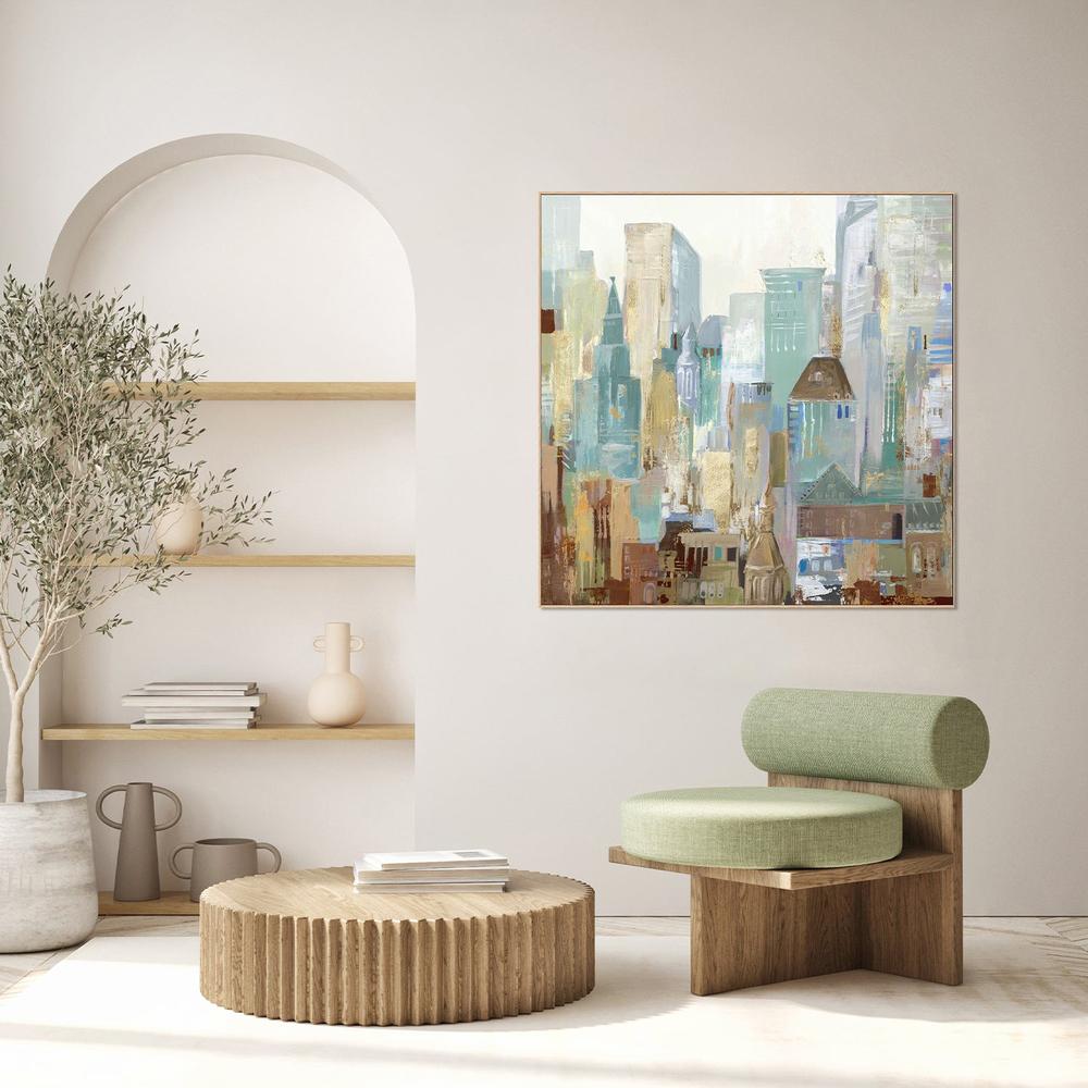 Bustle City, Style A-by-Lera-wall-art-print-canvas-poster-framed-Gioia