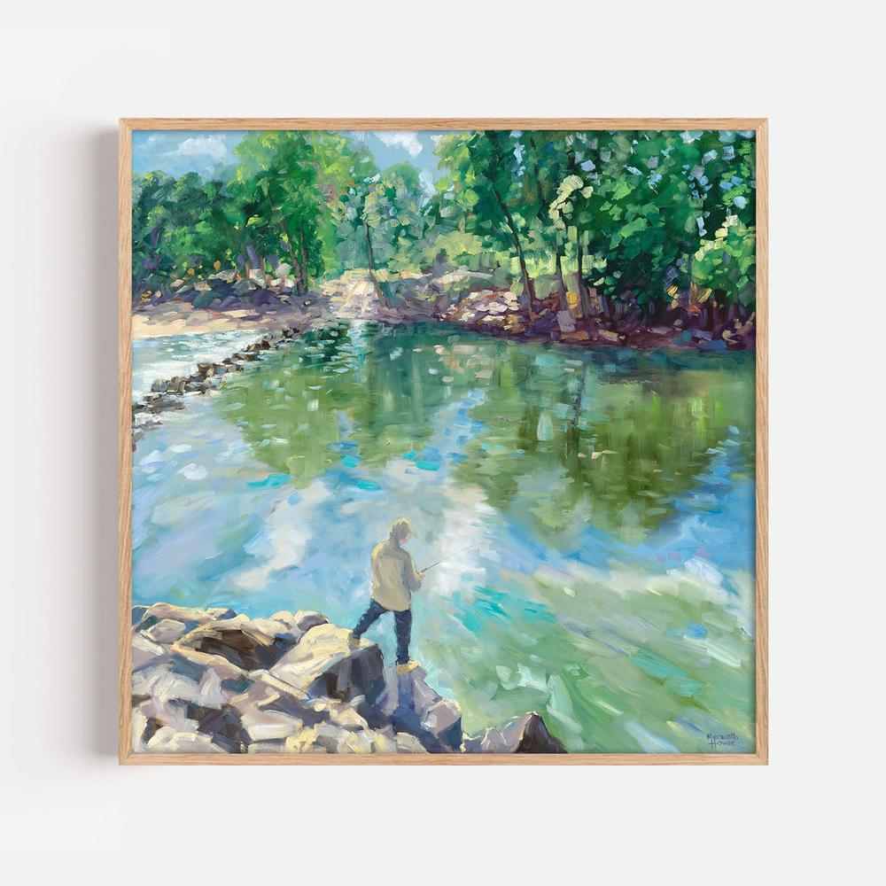 Cahills Crossing Kakadu to ArnHem Land-by-Meredith Howse-wall-art-print-canvas-poster-framed-Gioia