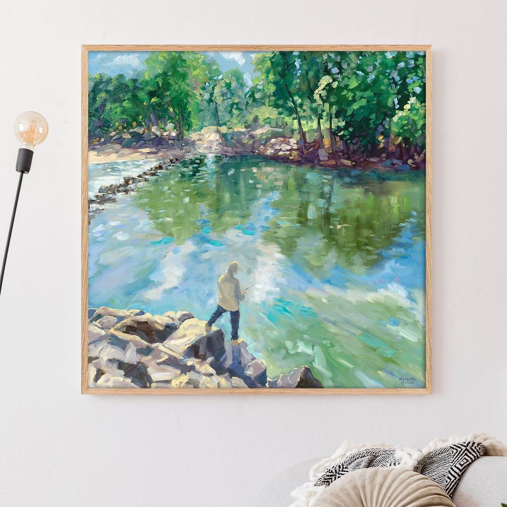 Cahills Crossing Kakadu to ArnHem Land-by-Meredith Howse-wall-art-print-canvas-poster-framed-Gioia