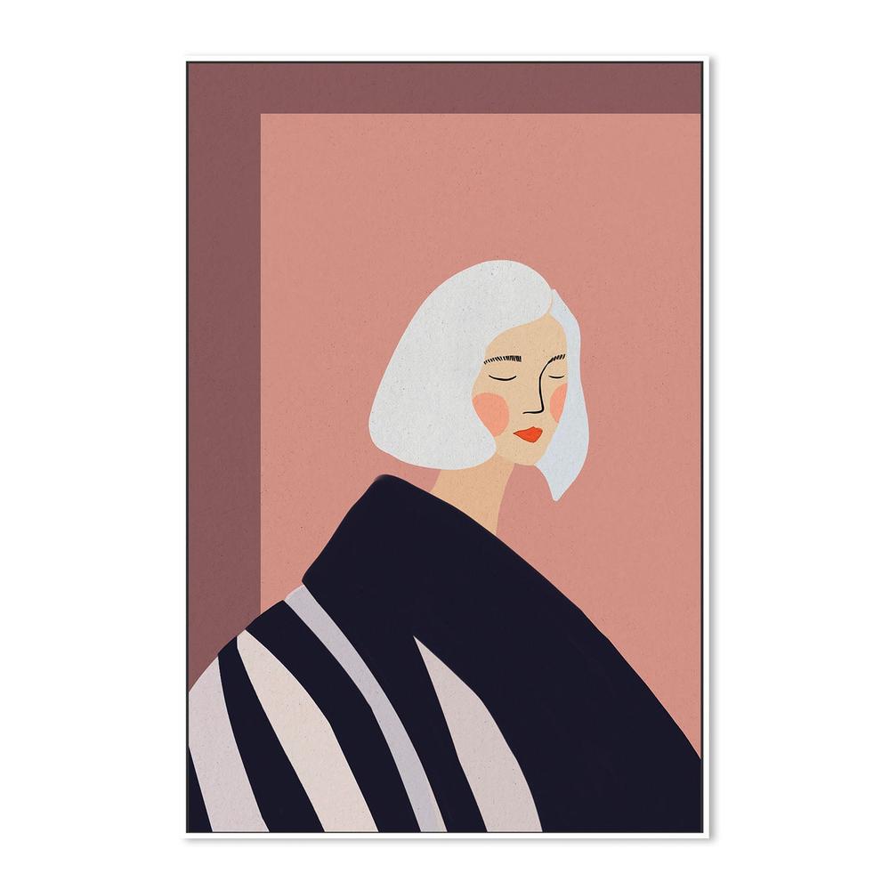 wall-art-print-canvas-poster-framed-Calm Woman Portrait-5