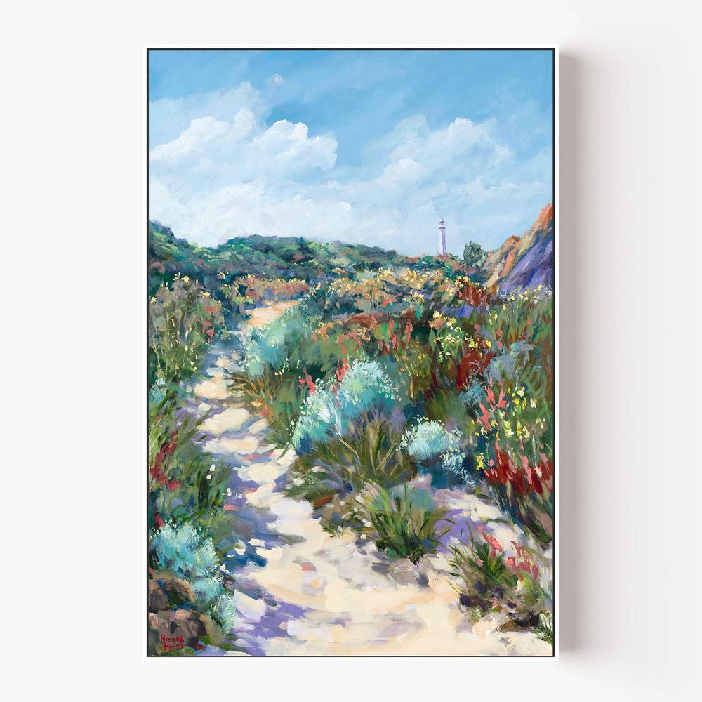 Cape Leeuwin Lighthouse-by-Meredith Howse-wall-art-print-canvas-poster-framed-Gioia