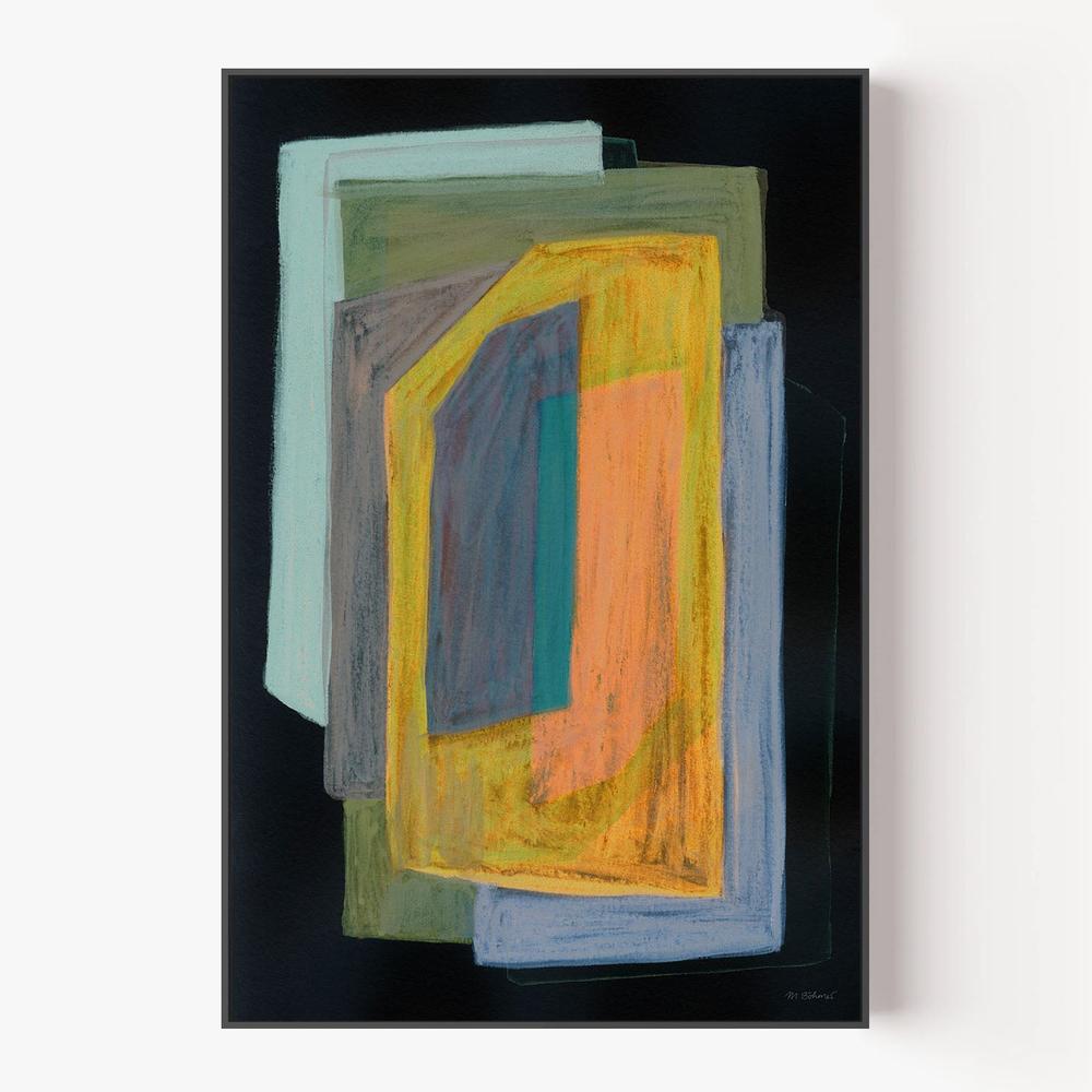 Chalk and Shapes, Style B-by-Mareike Bohmer-wall-art-print-canvas-poster-framed-Gioia
