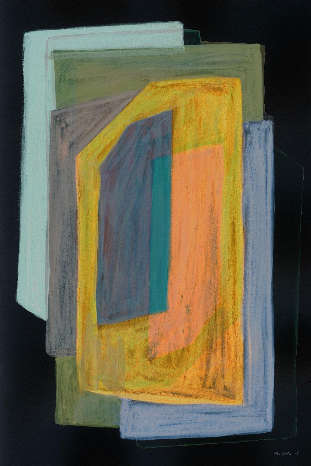 Chalk and Shapes, Style B-by-Mareike Bohmer-wall-art-print-canvas-poster-framed-Gioia