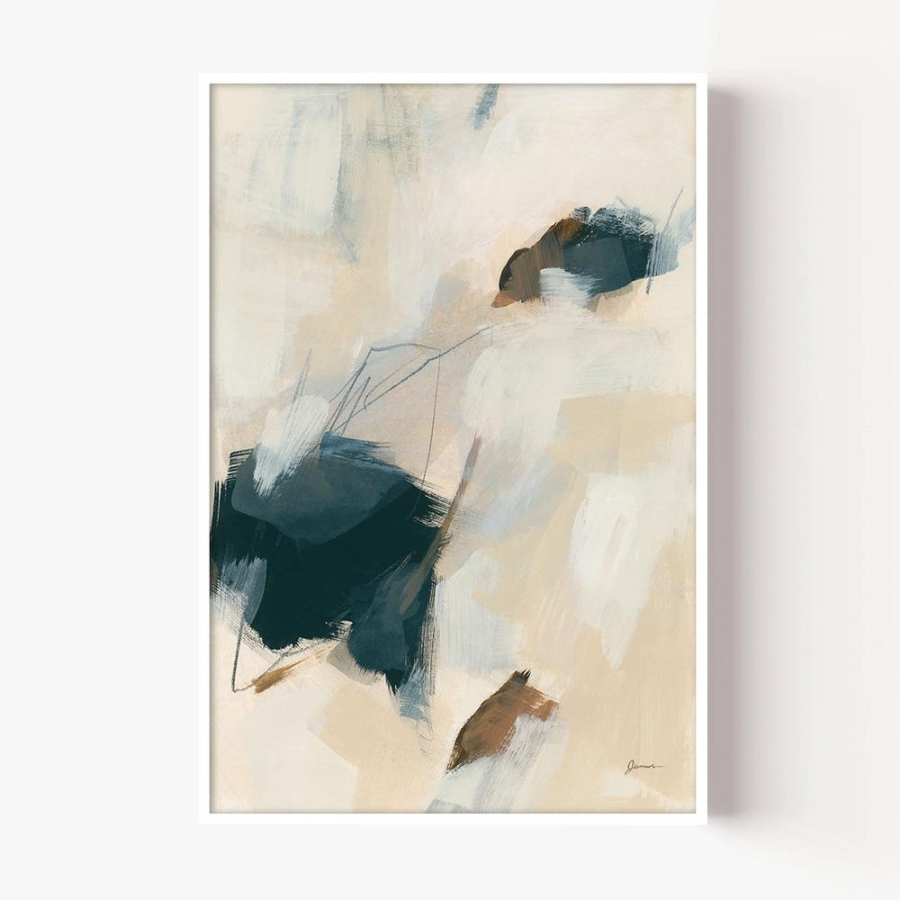 Charcoal Trace, Style A-by-June Erica Vess-wall-art-print-canvas-poster-framed-Gioia