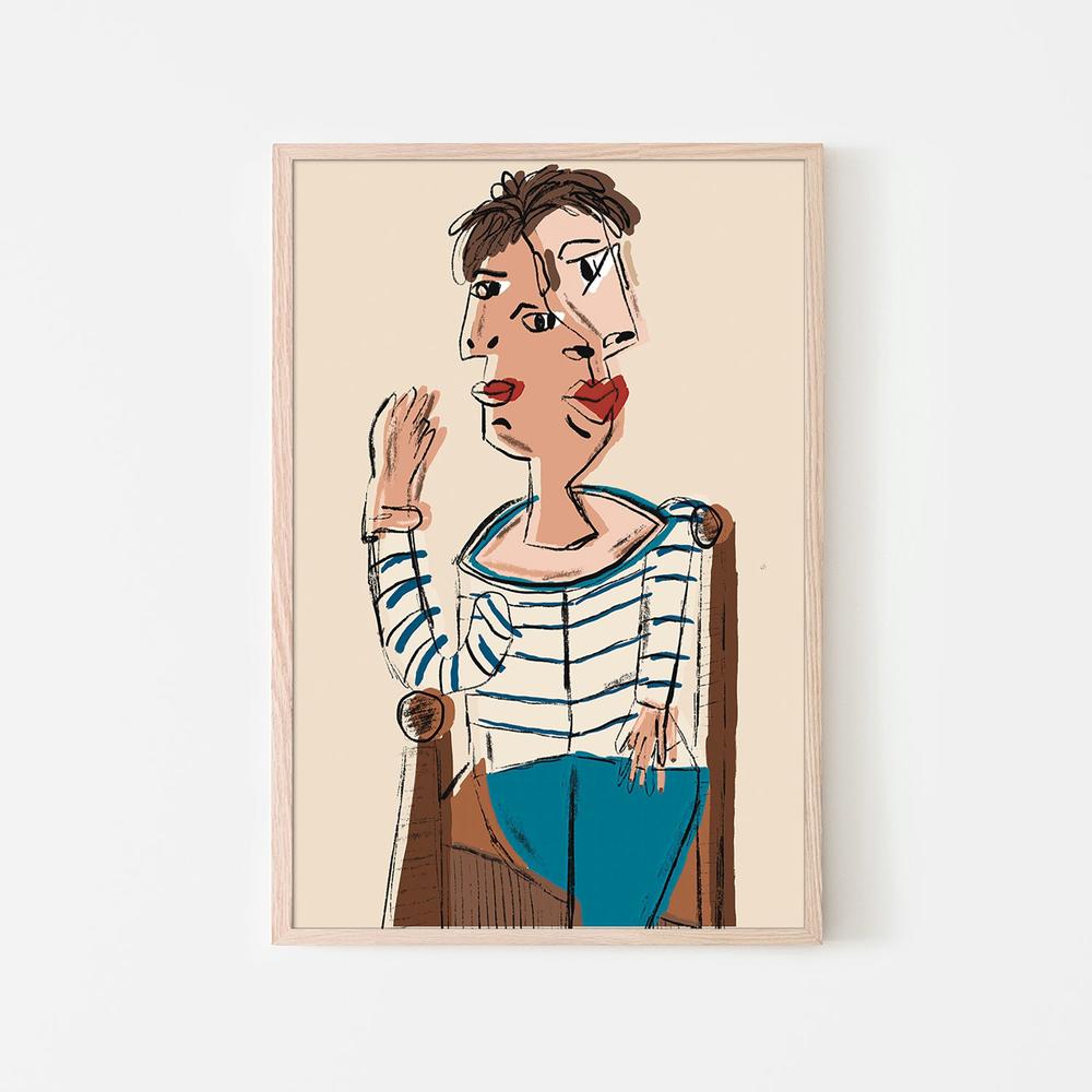 CHICO-by-Giovanna Gil Alves-wall-art-print-canvas-poster-framed-Gioia