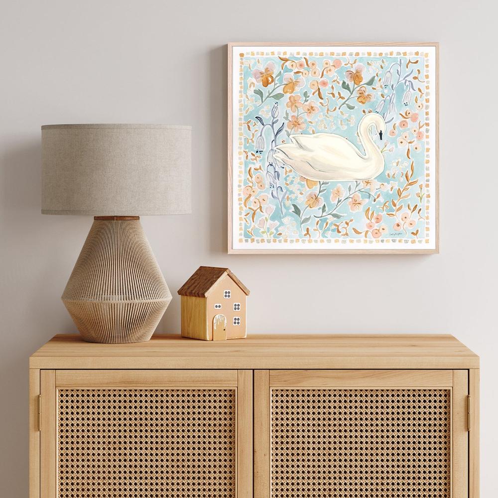 Chinoiserie Swan-by-Haley Knighten-wall-art-print-canvas-poster-framed-Gioia