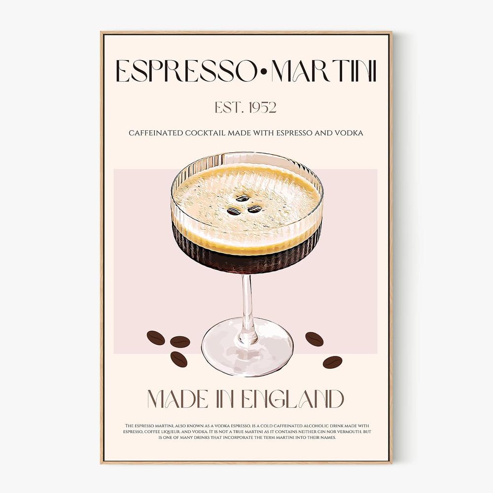 Classic Espresso Martini-by-Nazma Khokhar-wall-art-print-canvas-poster-framed-Gioia