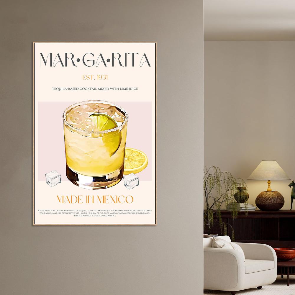 Classic Margarita Recipe-by-Nazma Khokhar-wall-art-print-canvas-poster-framed-Gioia