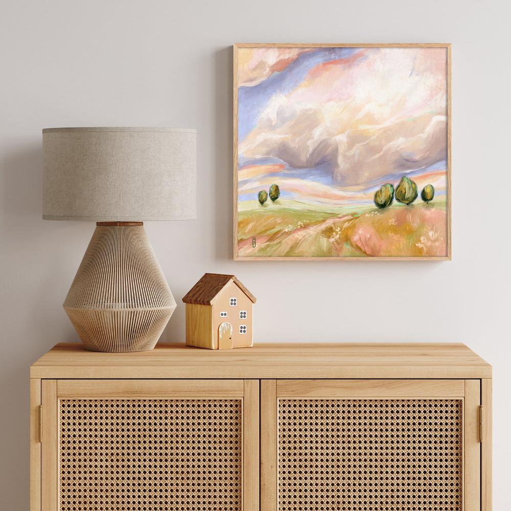Cloud Riders-by-Lia Nell-wall-art-print-canvas-poster-framed-Gioia